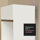 Cozinha Completa Madesa Reims Xc260001 com Armário, Balcão e Tampo - Branco - Gaamerr maniia 