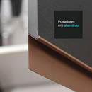 Cozinha Completa Madesa Reims 260007 com Armário e Balcão - Preto - Gaamerr maniia 