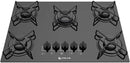 Cooktop à Gás 5 Bocas Atlas Agile Preto com Mega Chama - Gaamerr maniia 