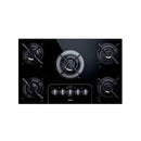 Cooktop à Gás Consul 5 Bocas CD075 Acendimento Inteligente Preto - Gaamerr maniia 