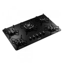 Cooktop à Gás Consul 5 Bocas Quadrichama Bivolt Preto - Gaamerr maniia 