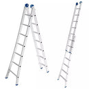 Escada Extensiva Mor Alumínio 9x2 Degraus.