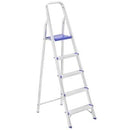 Escada Mor Alumínio 5 Degraus uso Doméstico