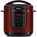 Panela De Pressão Digital 6l Inox Vermelho Pppv 01 - ofertasbacanassss